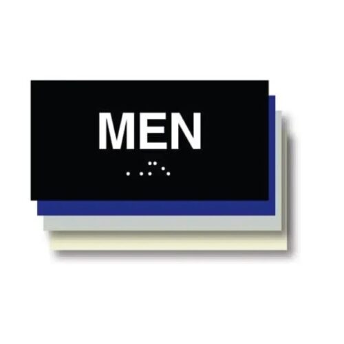 Men's ADA Restroom Sign