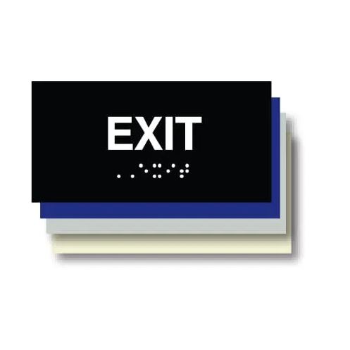 Premade Exit Signs