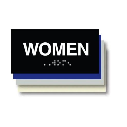 Women's ADA Restroom Plaque